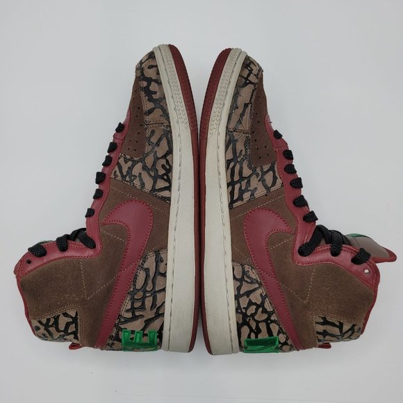 Nike Terminator Hi Premium Dark Oak 2008 Men's Shoes 307893-261 US Size 7 - Picture 6 of 8